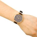 Calvin Klein Even Grey Dial Brown Leather Strap Watch for Women - K7B236G3