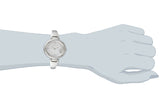 Gucci Guccissima Diamonds Mother of Pearl Dial Silver Steel Strap Watch For Women - YA134303