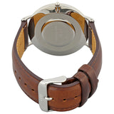 Daniel Wellington Classic Bristol Black Dial Brown Leather Strap Watch For Men - DW00100131