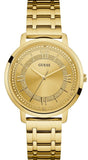 Guess W0933L2 Montauk Women's Watch – Gold Dial & Gold Steel Strap