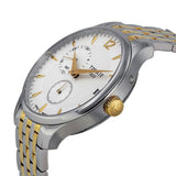 Tissot T Classic Tradition Chronograph White Dial Two Tone Steel Strap Watch For Men - T063.617.22.037.00