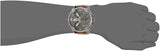 Diesel Mr Daddy Chronograph Grey Dial Brown Leather Strap Watch For Men - DZ7413