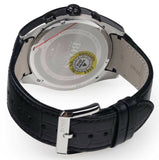 Hugo Boss Onyx Black Dial Black Leather Strap Watch for Men - 1513367