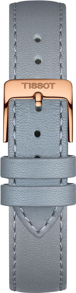 Tissot T Lady Bella Ora Round White Dial Beige Leather Strap Watch For Women - T103.210.36.018.00