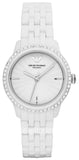 Emporio Armani AR1477 Ceramica Women's Watch – White Dial & White Ceramic Bracelet