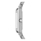 Emporio Armani Empire Mother of Pearl Dial Silver Steel Strap Watch For Women - AR11625