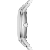 Emporio Armani Luigi Quartz Black Dial Silver Steel Strap Watch For Men - AR2499