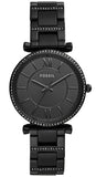 Fossil ES4488 Carlie Women's Watch – Black Dial & Black Steel Bracelet