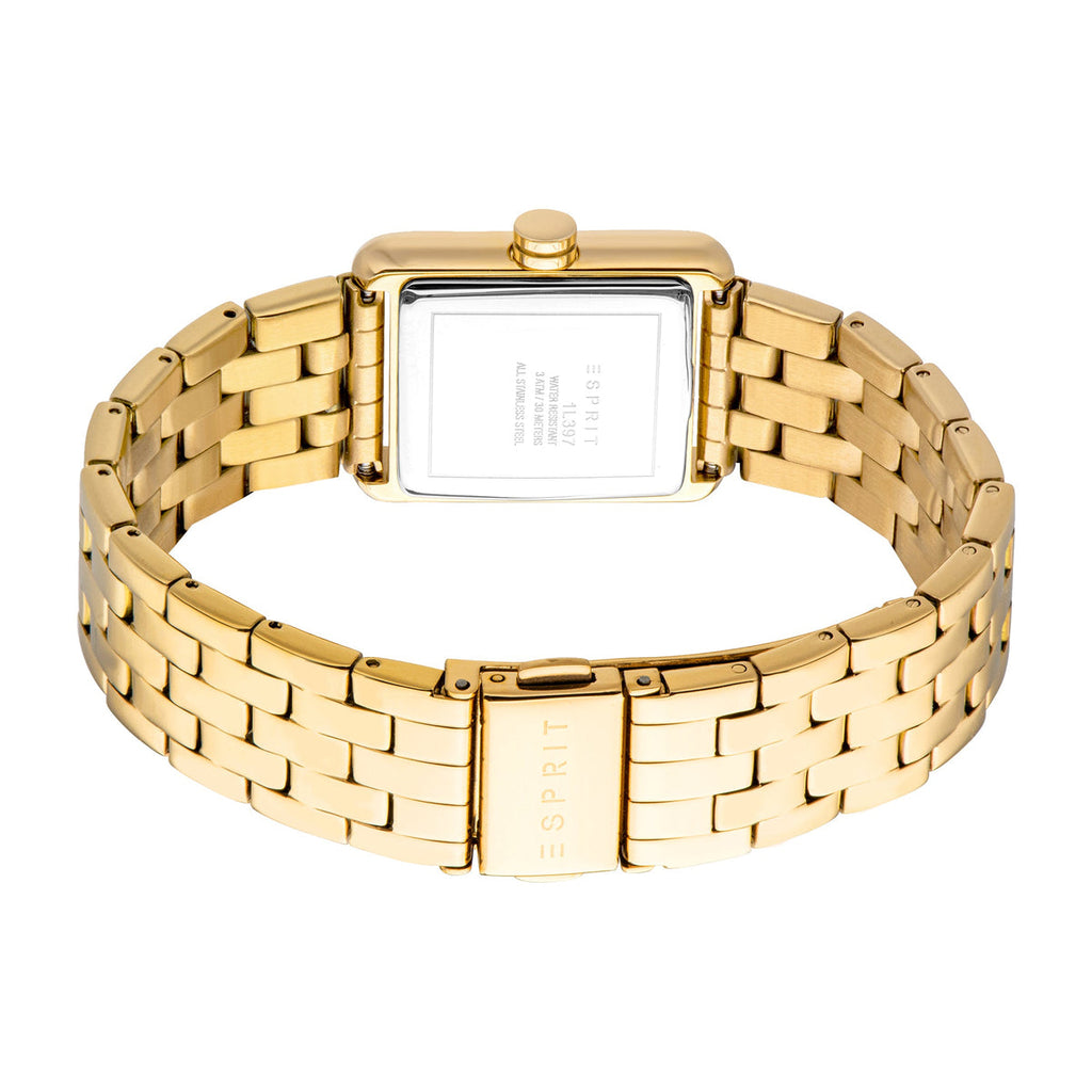 Marc Jacobs Vic Silver Dial Gold Steel Strap Watch for Women - MJ3462