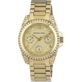 Michael Kors Blair Gold Dial Gold Steel Strap Watch for Women - MK5639