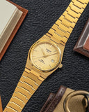 Tissot T137.207.33.021.00 PRX Powermatic 80 Men's Watch – Gold Dial & Gold Steel Strap