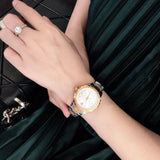 Versace Hellenyium Silver Dial Two Tone Steel Strap Watch for Women - V12030015