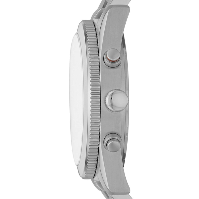 Fossil Perfect Boyfriend Taupe Dial Silver Steel Strap Watch for Women - ES4146