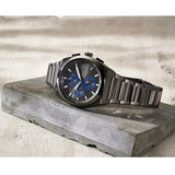 Fossil FS5830 Everett Men's Chronograph Watch – Grey Dial & Grey Steel Strap