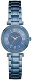 Guess W0767L4 Park Ave Women's Watch – Blue Dial & Blue Steel Strap with Analog Quartz Movement