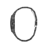 Guess Integrity Analog Black Dial Black Steel Strap Watch for Men - GW0631G2