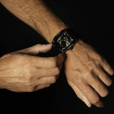 Guess GW0648G1 Legend Analog Men’s Watch – Black Dial & Black Rubber Strap