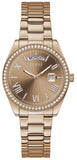 Guess GW0307L3 Luna Diamonds Women's Watch – Rose Gold Dial & Rose Gold Steel Bracelet