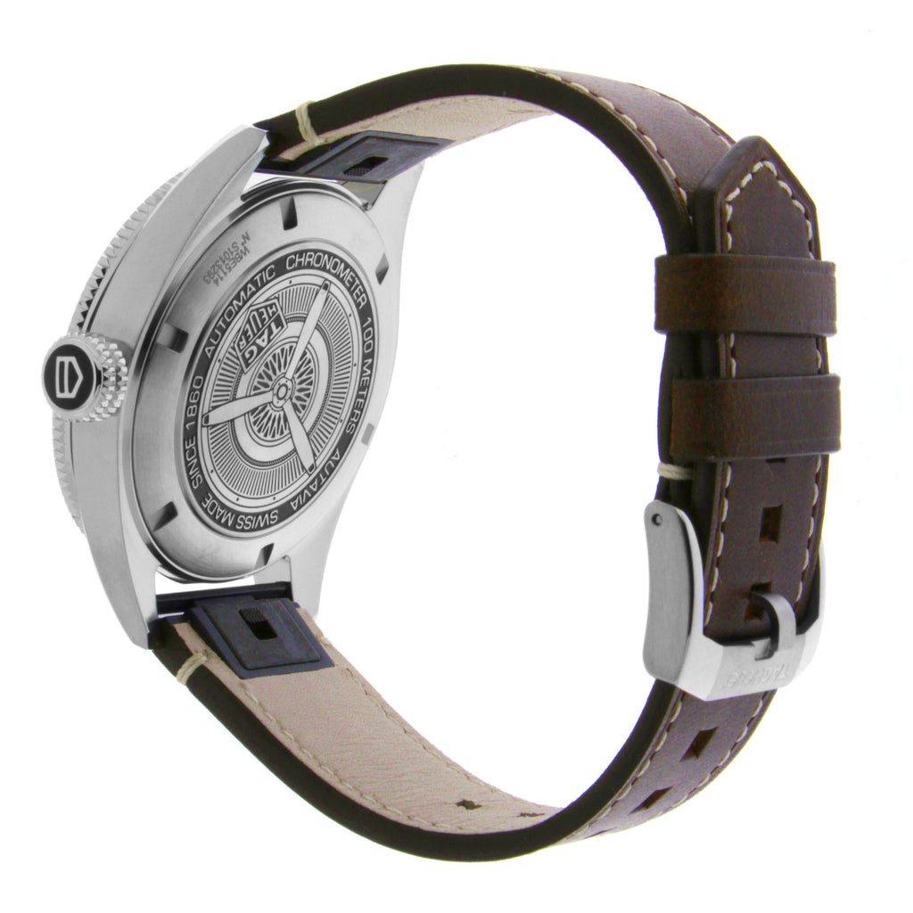 Tag Heuer Autavia Automatic Grey Dial Watch for Men - WBE5114.FC8266