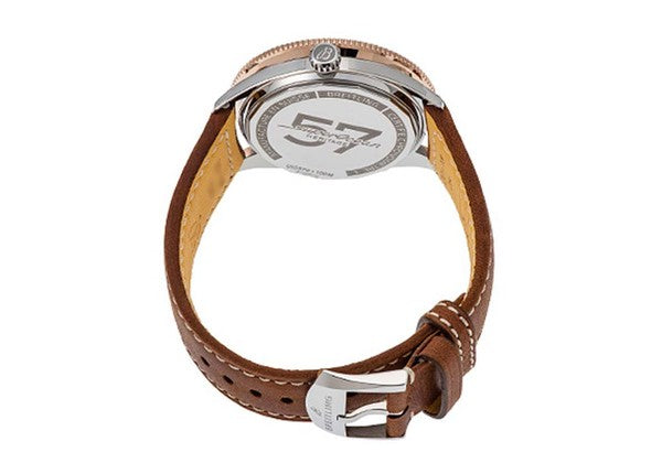 Breitling Superocean Heritage '57 Black Dial Brown Leather Strap Watch for Men - U10370121B1X1