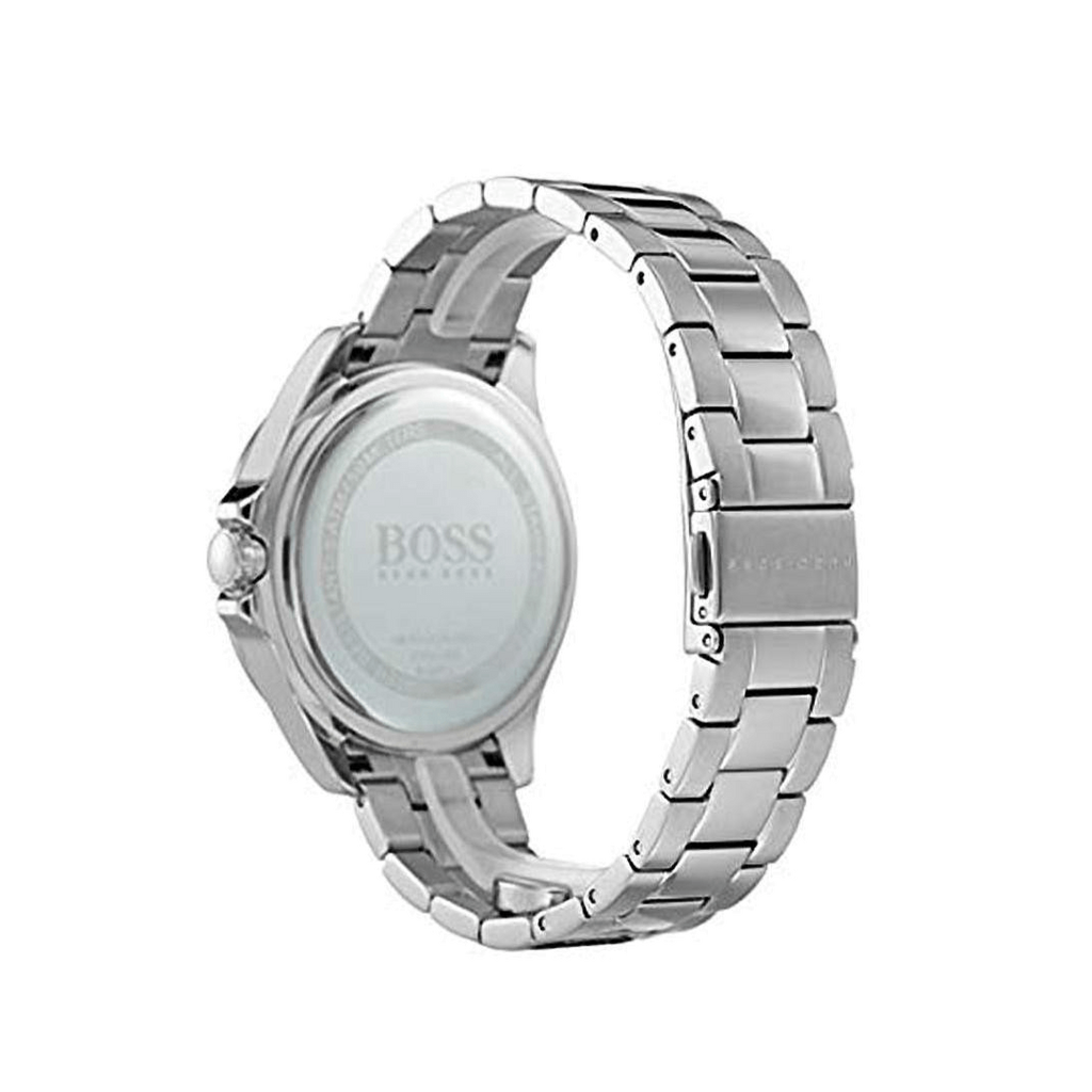 Hugo Boss Premiere Silver Dial Silver Steel Strap Watch for Women - 1502442