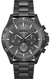 Hugo Boss 1514058 Troper Chronograph Men's Watch – Grey Dial & Grey Steel Bracelet