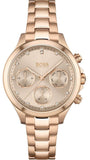 Hugo Boss 1502592 Carnation Women's Watch – Gold Dial & Gold Steel Bracelet