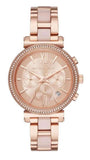 Michael Kors MK6560 Sofie Chronograph Women's Watch – Rose Gold Dial & Rose Gold Steel Bracelet