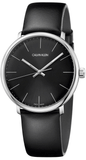 Calvin Klein K8M211C1 High Noon Men's Quartz Watch – Black Dial & Black Leather Strap
