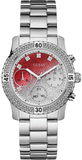 Guess W0774L7 Confetti Diamonds Quartz Women's Watch – Silver Dial & Silver Steel Strap