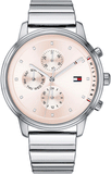 Tommy Hilfiger 1781904 Blake Women's Watch – Pink Dial & Silver Steel Bracelet