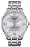 Tissot T099.407.11.033.00 Chemin des Tourelles Powermatic 80 Diamonds Men’s Watch – Silver Dial & Silver Stainless Steel Bracelet