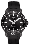 Tissot T120.407.37.051.00 Seastar 1000 Powermatic 80 Automatic Men's Watch – Black Dial & Black Rubber Strap
