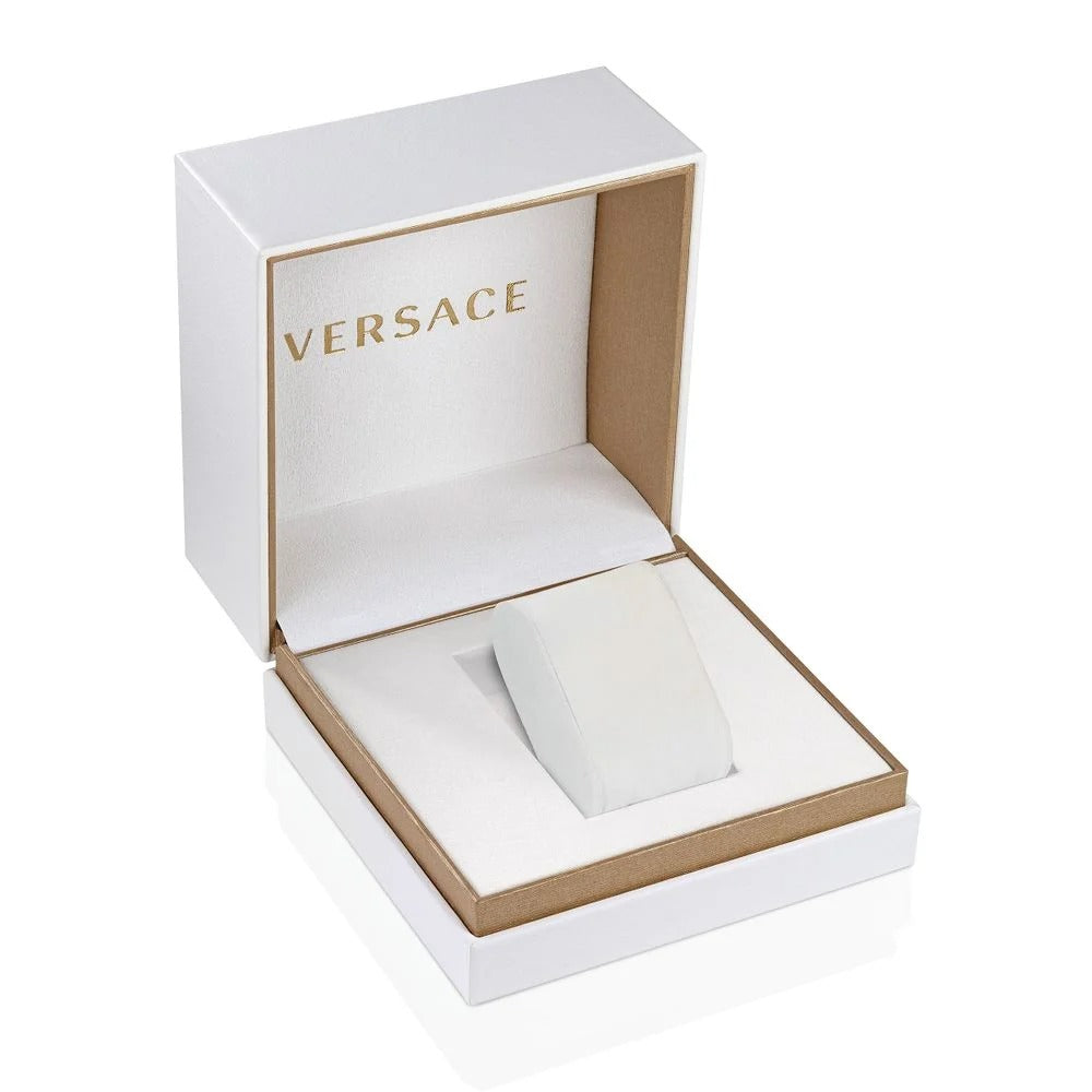Versace DV One Mini White Dial White Ceramic Dial Watch for Women - VE9F00224