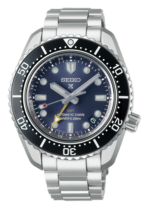 Seiko Prospex Diver Scuba Automatic Blue Dial Silver Steel Strap Watch for Men - SBEJ021