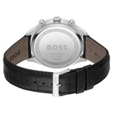 Hugo Boss 1514049 Gregor Chronograph Men's Watch – Black Dial & Black Leather Strap