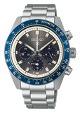 Seiko Prospex SSC939 Speedtimer Solar Chronograph Men's Watch – Grey Dial & Silver Steel Bracelet