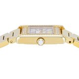 Emporio Armani Genni Crystals Gold Dial Gold Steel Strap Watch for Women  - AR11663