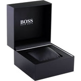 Hugo Boss 1514049 Gregor Chronograph Men's Watch – Black Dial & Black Leather Strap