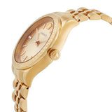 Versace Virtus Quartz Gold Dial Gold Steel Strap Watch for Women - VEHU00720