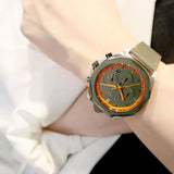 Hugo Boss 1514018 Cloud Chronograph Men's Watch – Olive Green Dial & Green Leather Strap