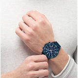 Hugo Boss 1513919 Admiral Chronograph Men's Watch – Blue Dial & Blue Nylon Strap