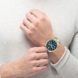 Hugo Boss 1514163 Allure Chronograph Men's Watch – Blue Dial & Two-Tone Steel Bracelet