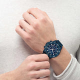 Hugo Boss 1513919 Admiral Chronograph Men's Watch – Blue Dial & Blue Nylon Strap