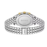 Hugo Boss Avery Chronograph Green Dial Silver Steel Strap Watch for Men - 1514159