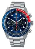 Seiko SSC913 Prospex Speedtimer Solar Chronograph Quartz Men's Watch – Blue Dial & Silver Steel Strap