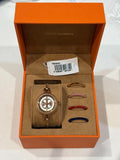 Tory Burch Riva Rose Gold Dial Rose Gold Steel Strap Watch for Women - TBW4037