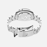 Seiko US Special Edition Automatic Green Dial Silver Steel Strap Watch for Men - SRPH57