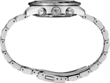 Seiko Prospex Speedtimer Solar Chronograph Silver Dial Silver Steel Strap Watch for Men - SSC911
