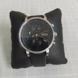 Hugo Boss 1513777 Integrity Chronograph Men's Watch – Black Dial & Black Leather Strap